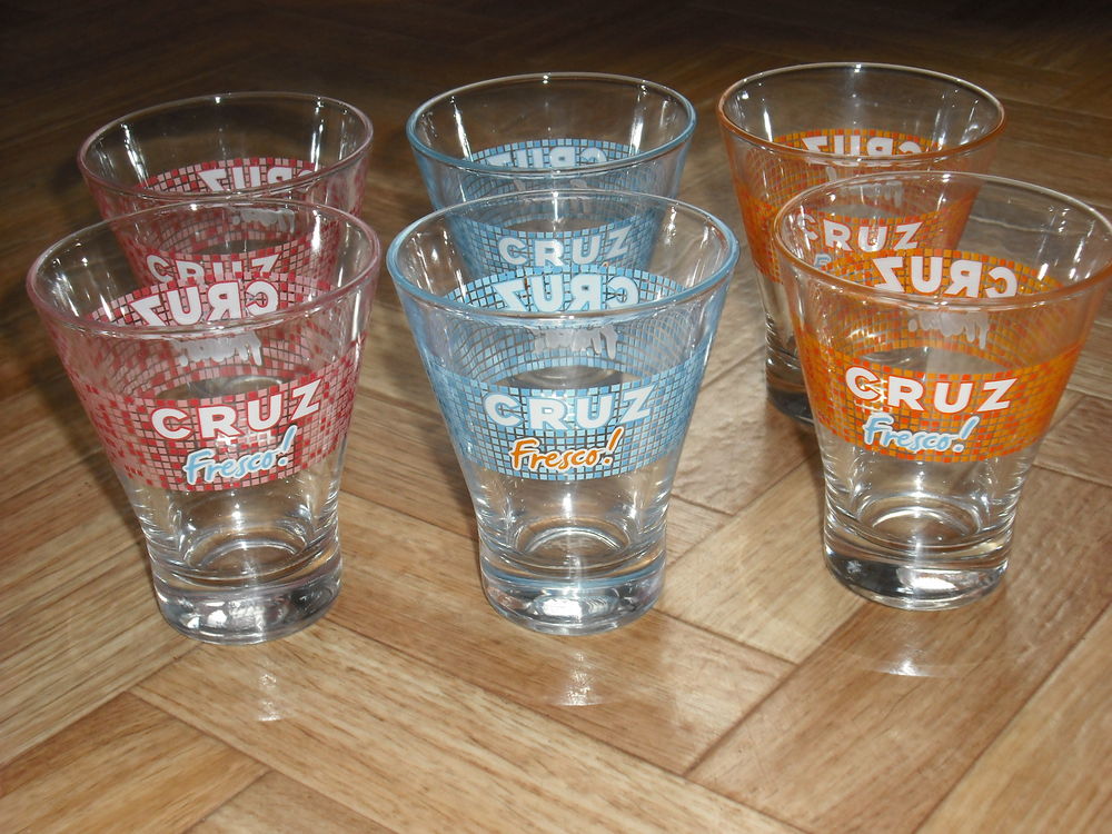12 verres Cruz Fresco 20 euros Cuisine