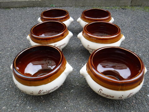 Lot de 6 bols � soupe 15 Villeneuve-le-Roi (94)