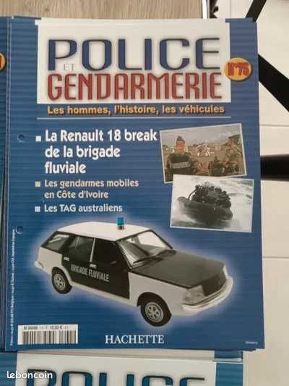 Fascicules et boites collection Police / Gendarmerie 
