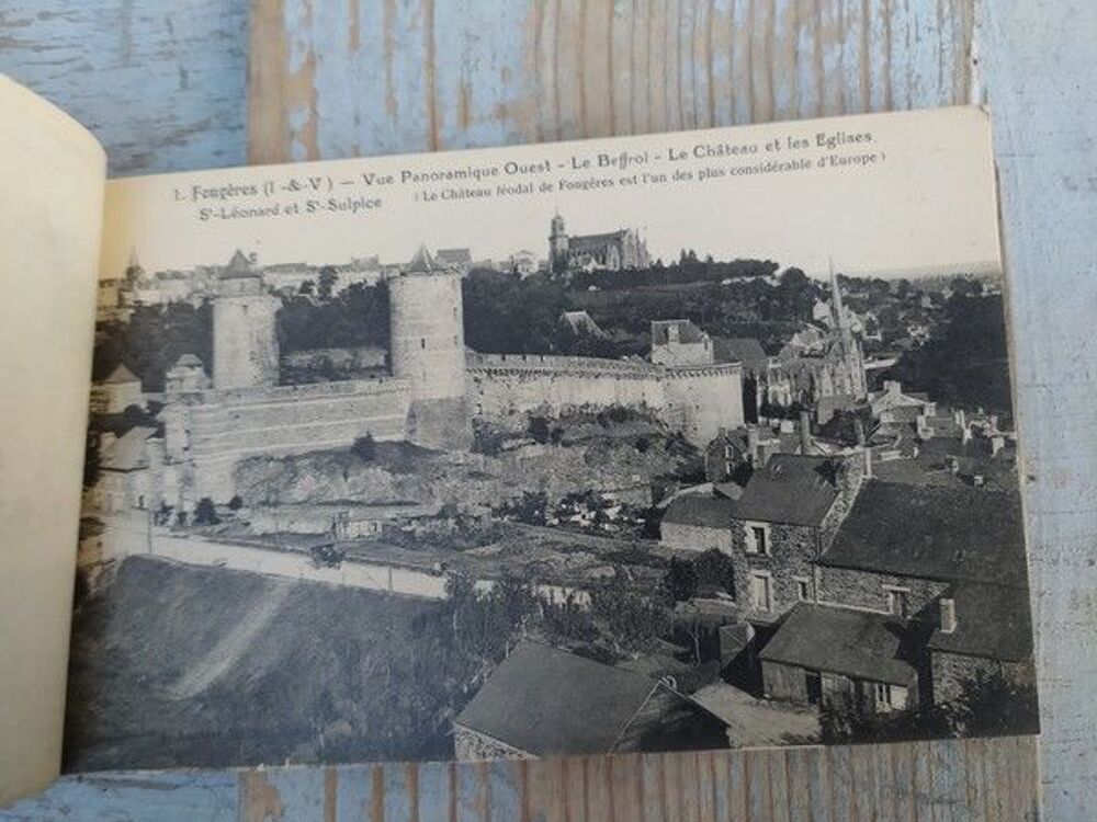 Album 12 Cartes Postales Anciennes de Foug&egrave;res 
