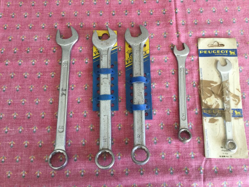 Cl&eacute;s Peugeot - Lot de 8 cl&eacute;s Bricolage