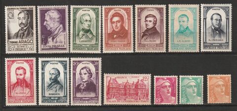 Timbres Neufs  ANNEE  1948 10 Valros (34)