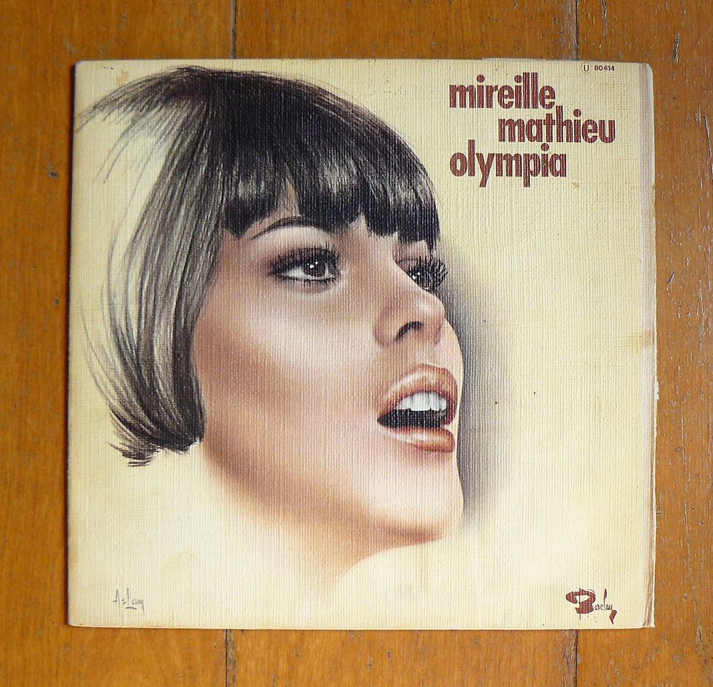 LP Mireille MATHIEU : Olympia - Barclay 80414 - ASLAN CD et vinyles