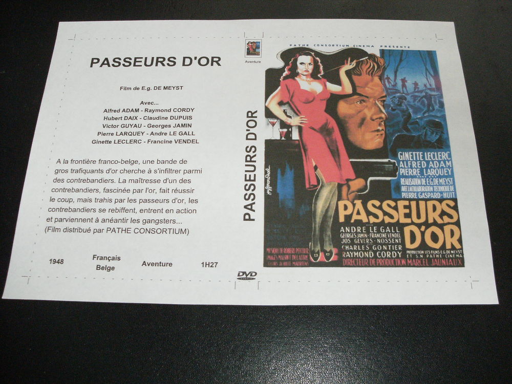 Film : " Passeurs d'or " DVD et blu-ray