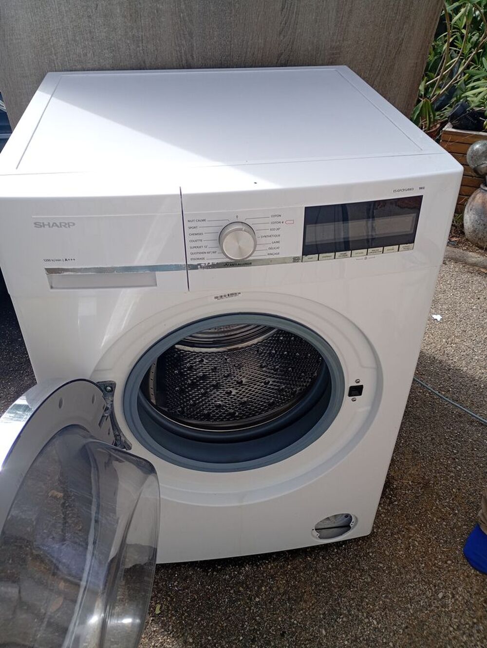 Lave-linge Sharp 9 kg - Enti&egrave;rement r&eacute;vis&eacute; et test&eacute; Electroménager