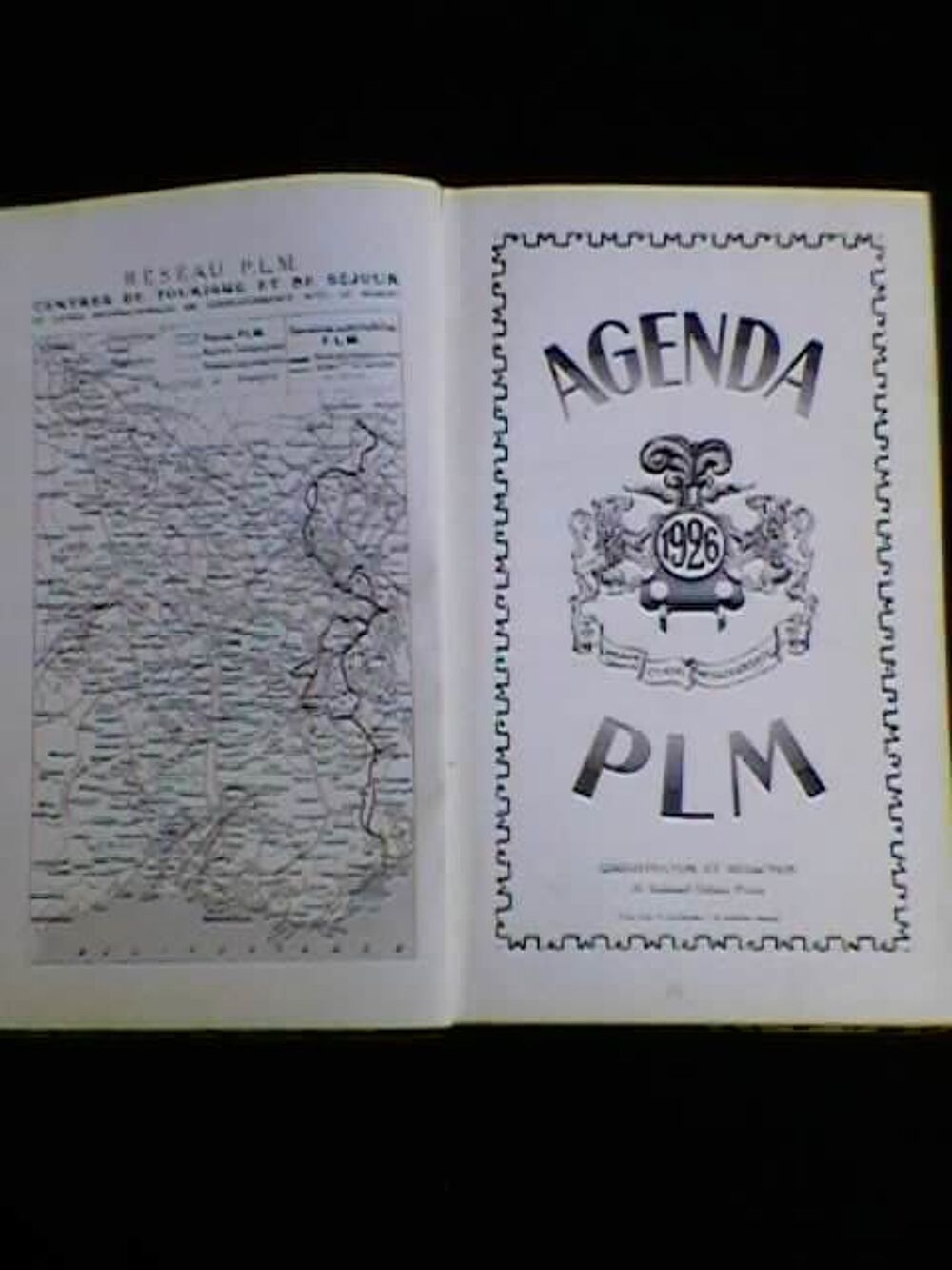 livre ancien agenda plm 1925 Livres et BD