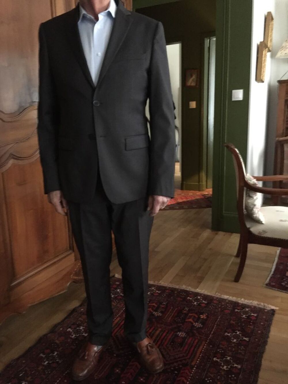 Costume gris anthracite Vêtements