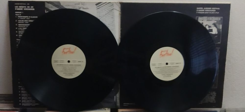 Double album Les in&eacute;dits D'Andr&eacute; Verchuren CD et vinyles