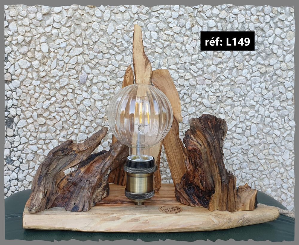 LUMINAIRE BOIS FLOTTE Décoration