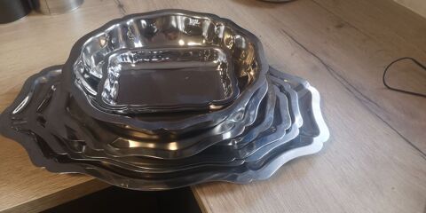 Lot plats de services inox 0 Fumel (47)