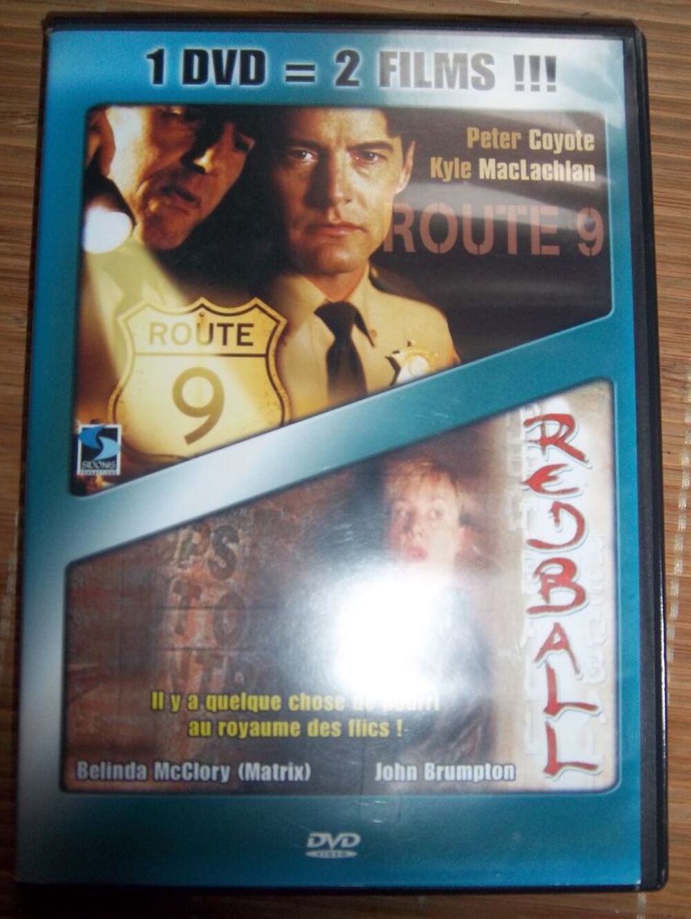 1 dvd 2 films route 9 + Redball DVD et blu-ray