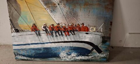 Tableau metallique en relief 120 x 80 grand format 50 Montpellier (34)