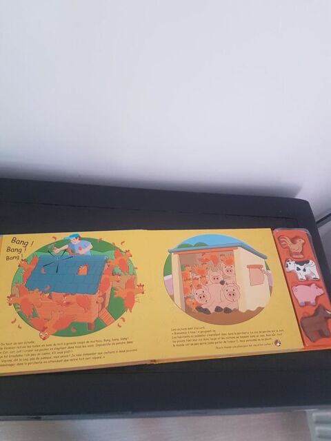4 puzzles + 1 livre 5 Marcoussis (91)