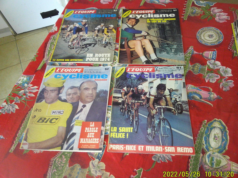 39. Revues : L' Equipe - Cyclisme - Magazine Livres et BD