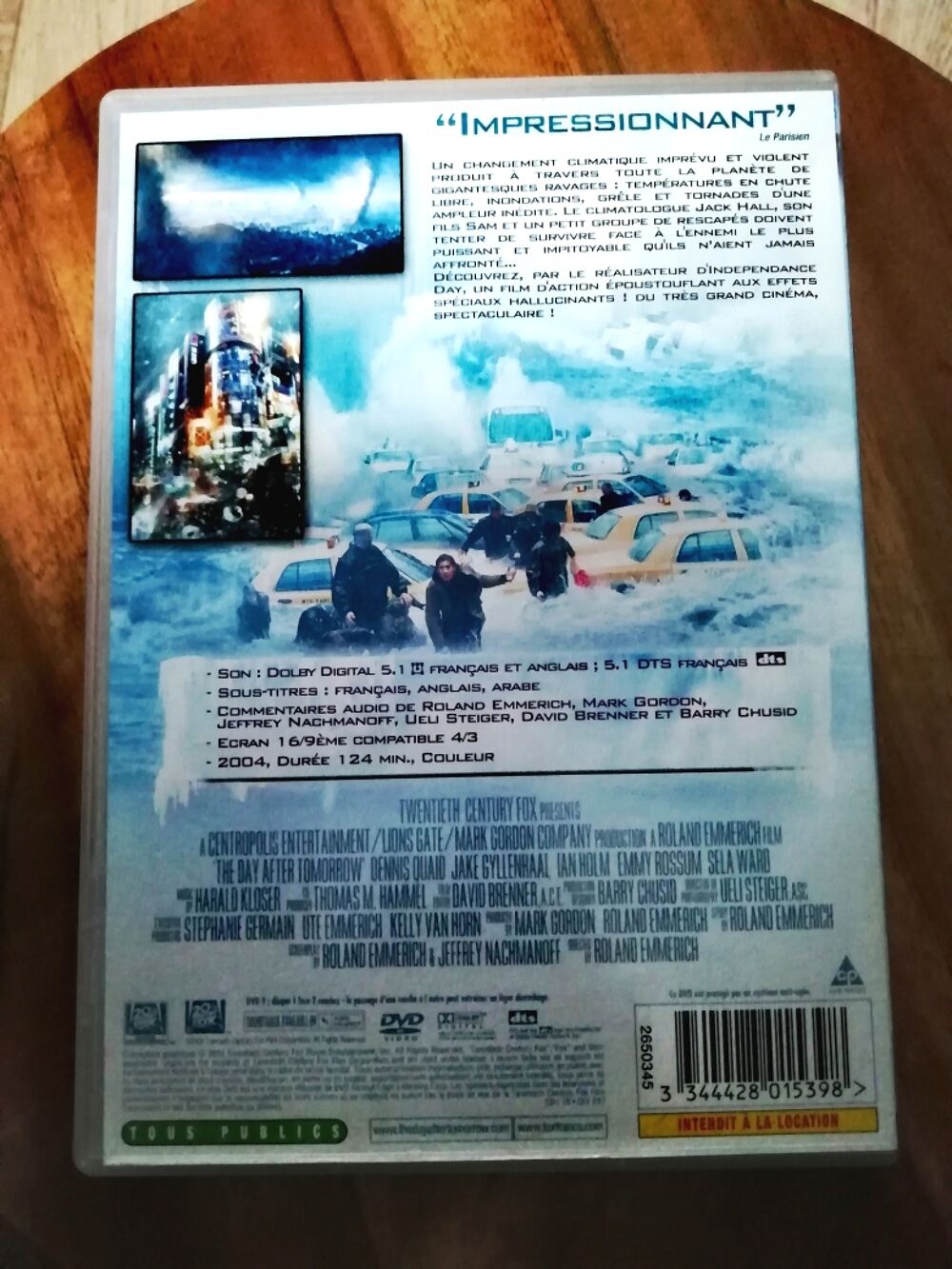 Dvd Le Jour D'Apr&egrave;s DVD et blu-ray