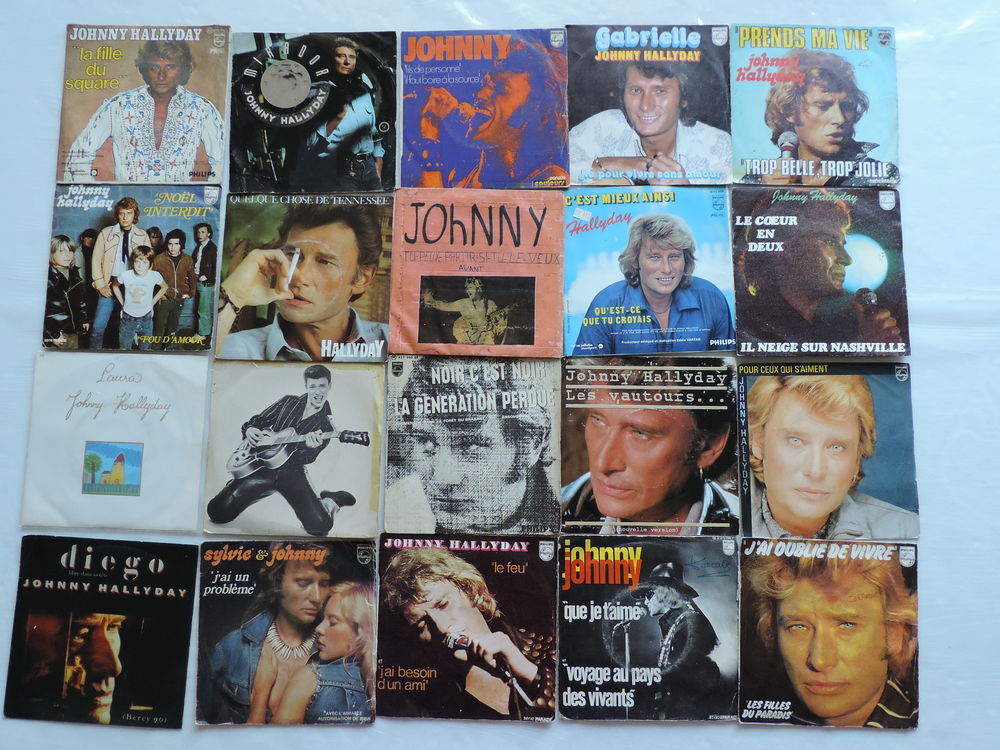 Johnny Hallyday CD et vinyles