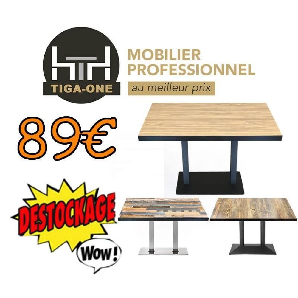   TABLE  de restaurant  double  
