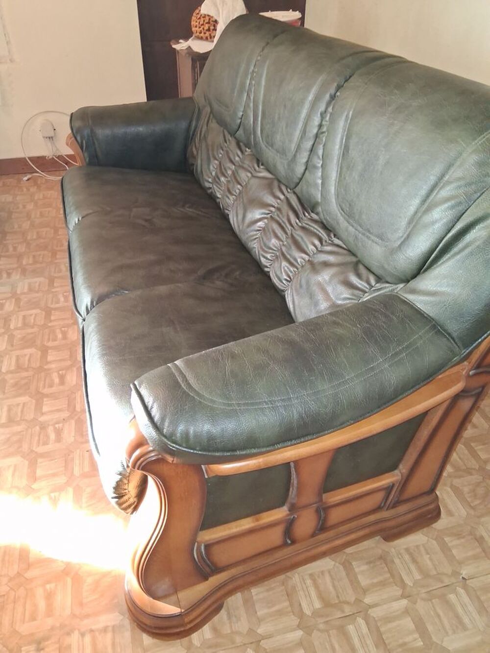 Canap&eacute; 3 places +1 fauteuil Meubles