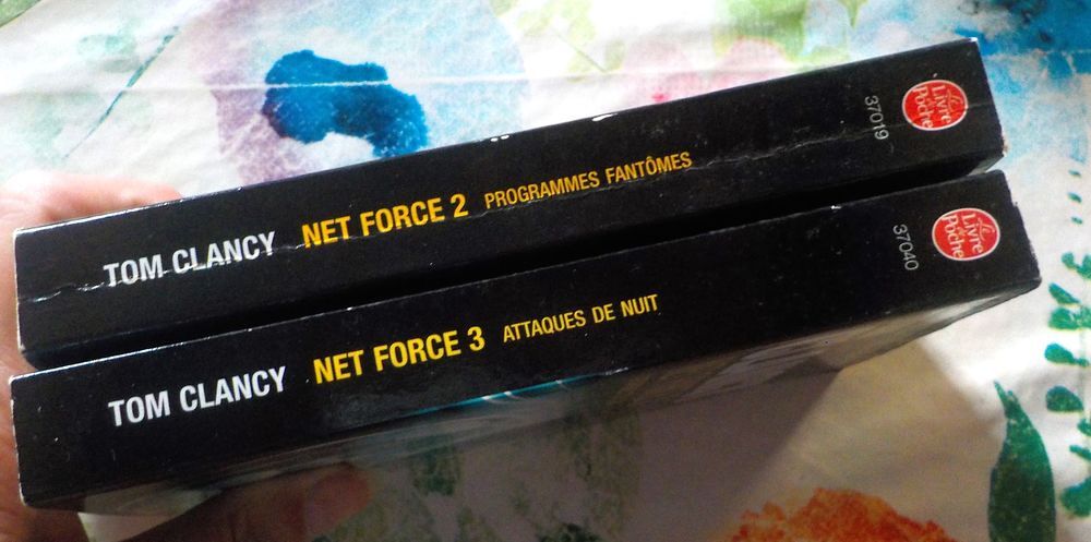 NET FORCE 2 et NET FORCE 3 de Tom CLANCY Ed. Livre de Poche Livres et BD