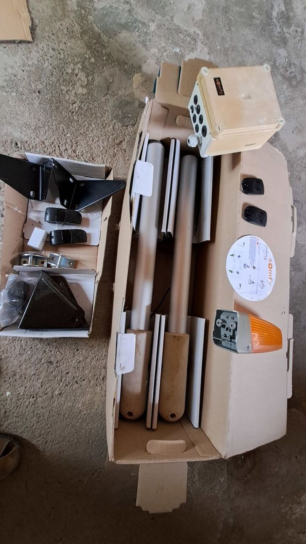 Motorisation portail a battants Bricolage