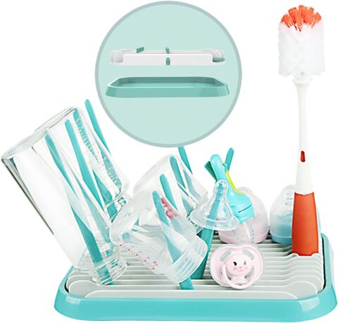 Egouttoir � Biberons Pliable Vert 16 Avion (62)