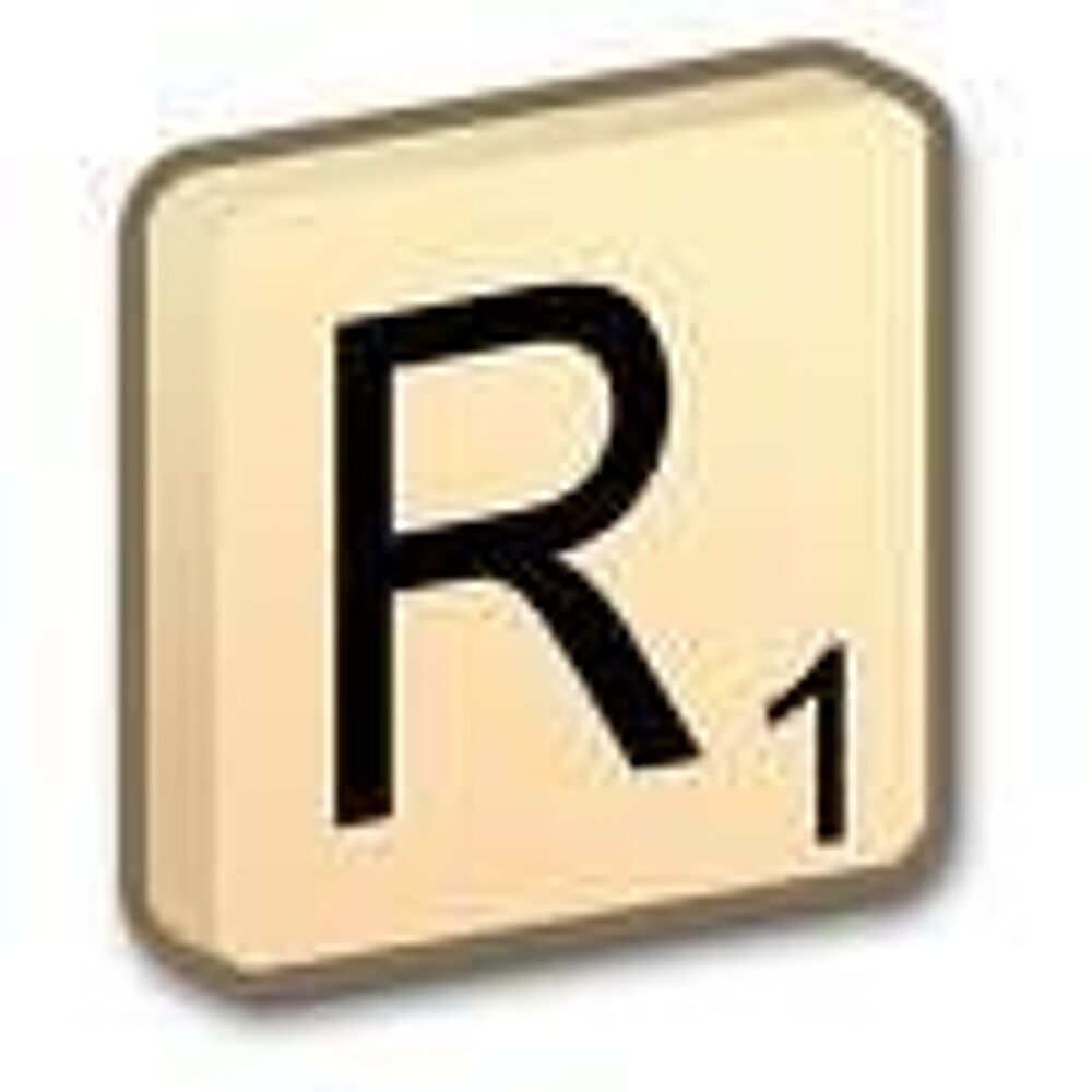 Lettres de Scrabble (Lot de 4 lettres) Jeux / jouets