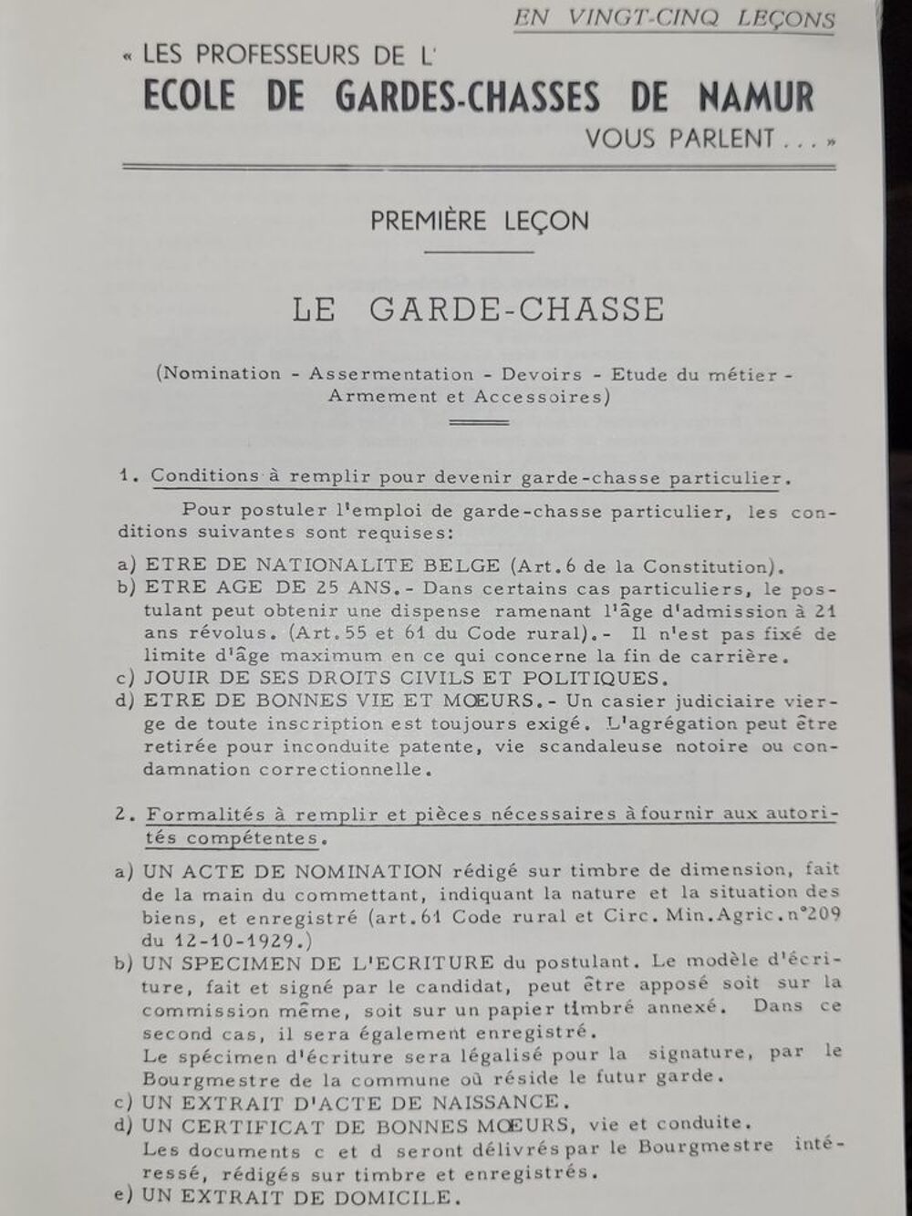 Livre Gardes-Chasses Livres et BD