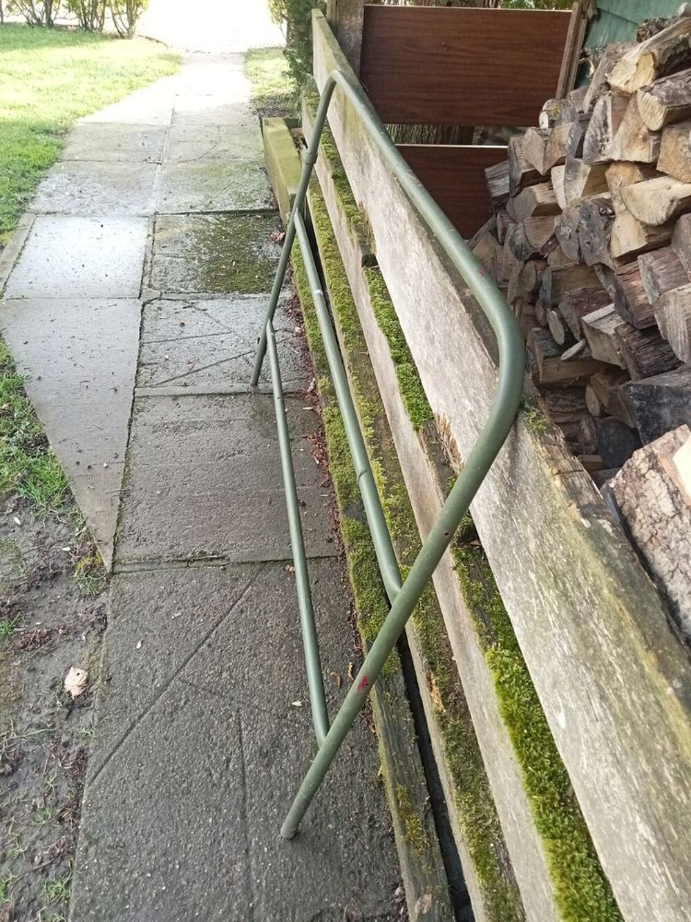 Petite barri&egrave;re en m&eacute;tal Jardin