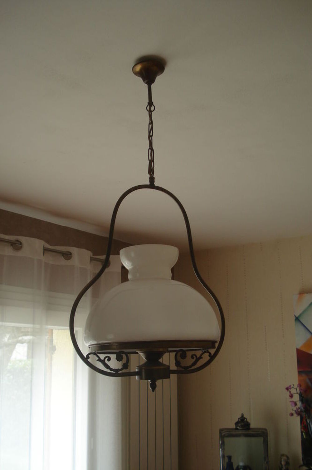 LUSTRE SUSPENSION ANCIENNE Dcoration