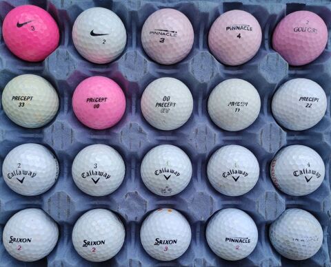 20 Balles de Golf pour Femme d'Occasion en Très Bon État 20 Mantes-la-Jolie (78)