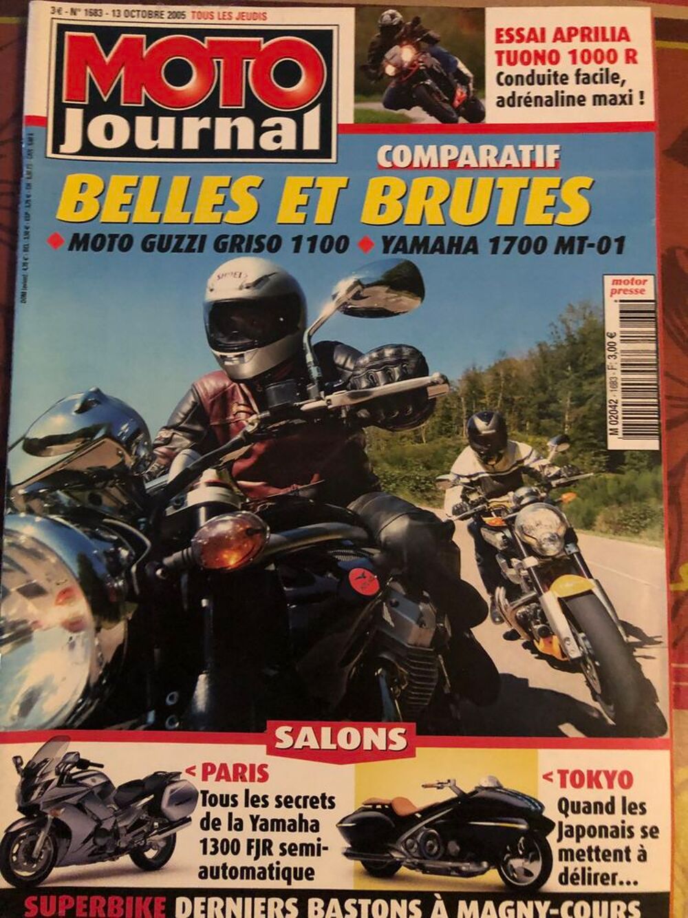 Revue journaux moto : trouvez les articles sur votre mod&egrave;le Livres et BD