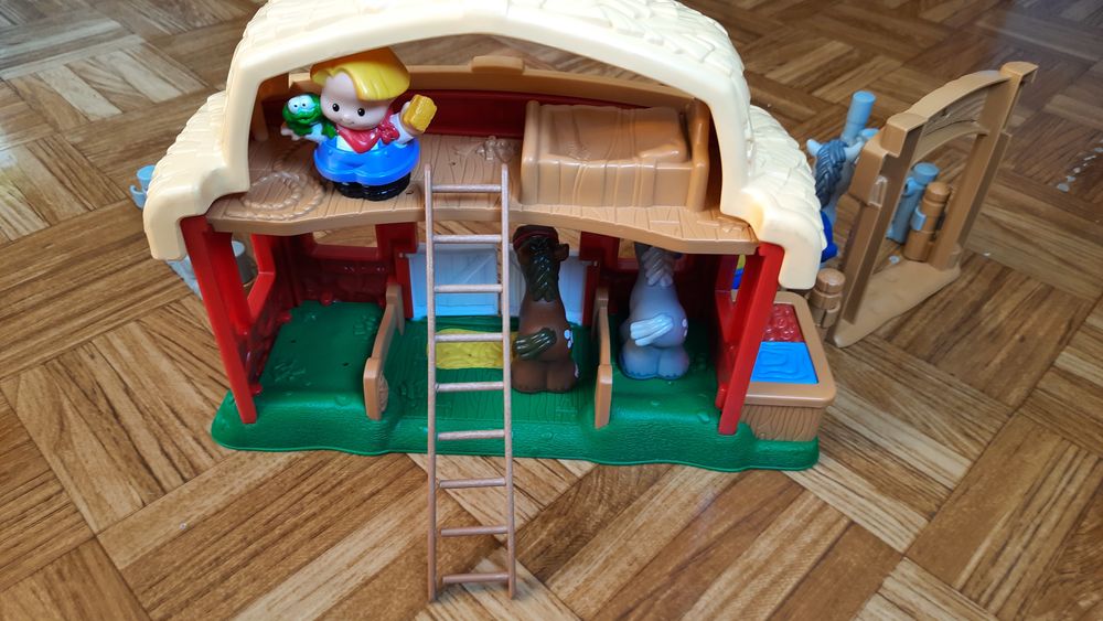 Ferme / Ecurie sonore Little People Fisher Price avec ses ac Jeux / jouets