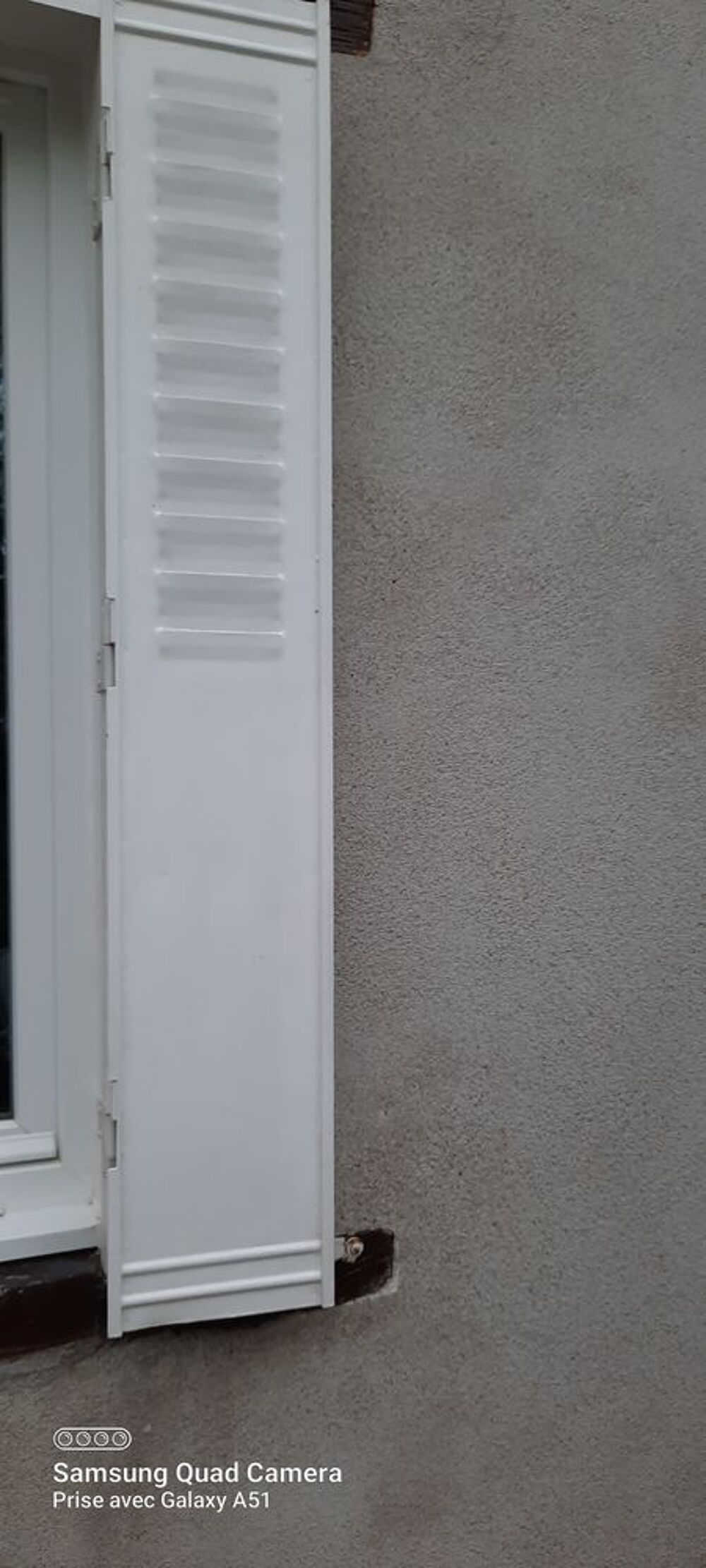 persiennes m&eacute;talliques Bricolage