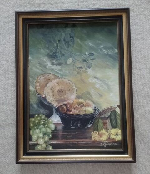 Tableau nature morte repr�sentant des fruits 59 La Courneuve (93)