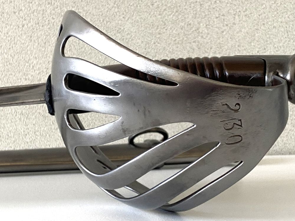 Sabre Fran&ccedil;ais de Cavalerie Lourde Cuirassier Dragon 1890 