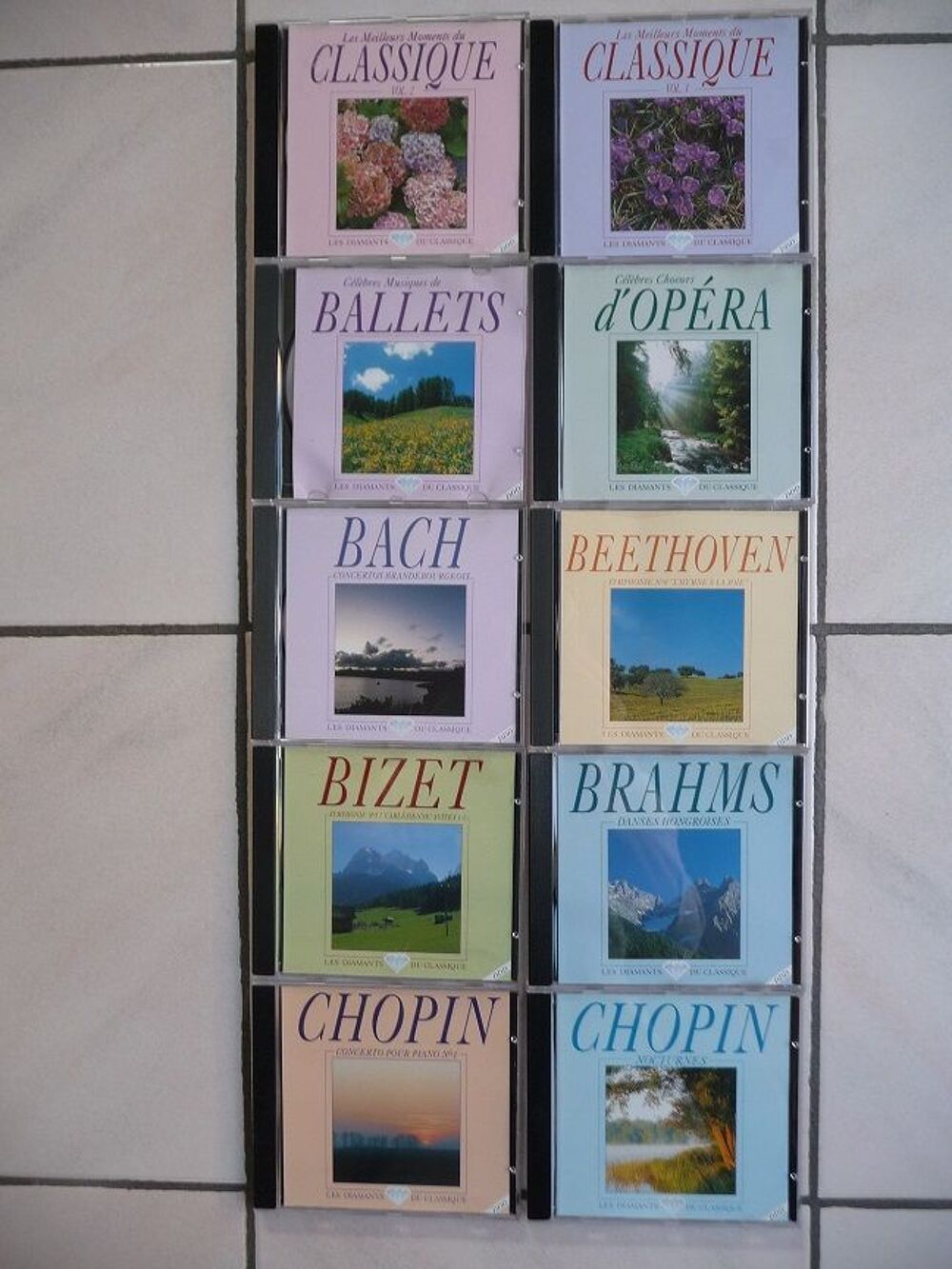 CD NEUFS les diamants du classique - Collection Compl&egrave;te CD et vinyles