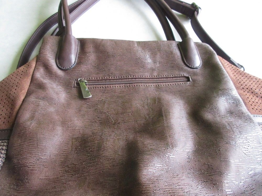 Sac &agrave; main marron Maroquinerie