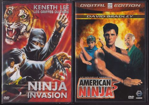 2 DVD American Ninja (neuf) & Ninja Invasion 3 Ervy-le-Chtel (10)