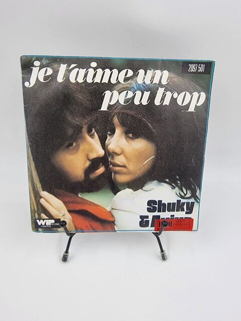 Vinyle 45 tours Shuky & Aviva : Je t'Aime un peu Trop  0 Vulbens (74)