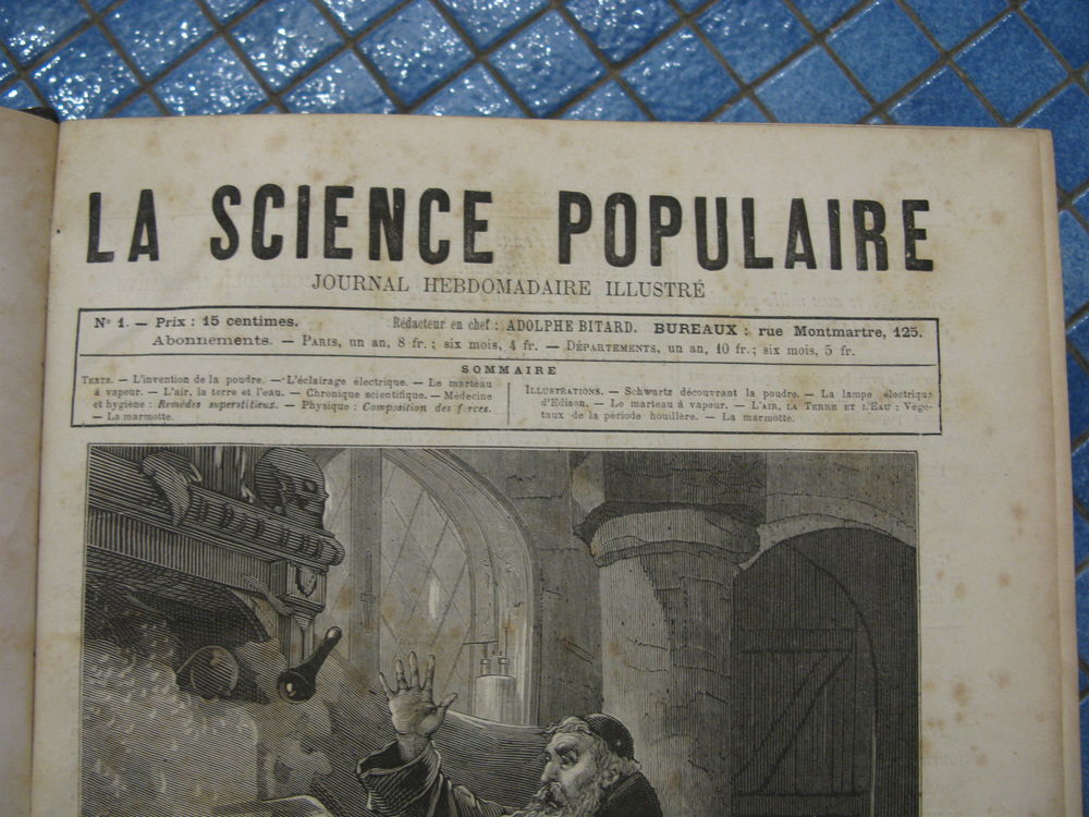 2 volumes de la science populaire Livres et BD