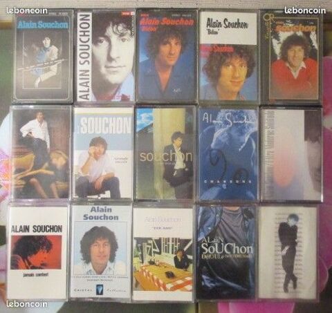 Cassettes audio Alain Souchon 0 Hrouville-Saint-Clair (14)