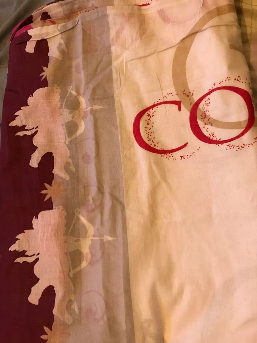 H. COUETTE + TAIES "Coeur &agrave; prendre" 220X240 cm microfibre Cuisine