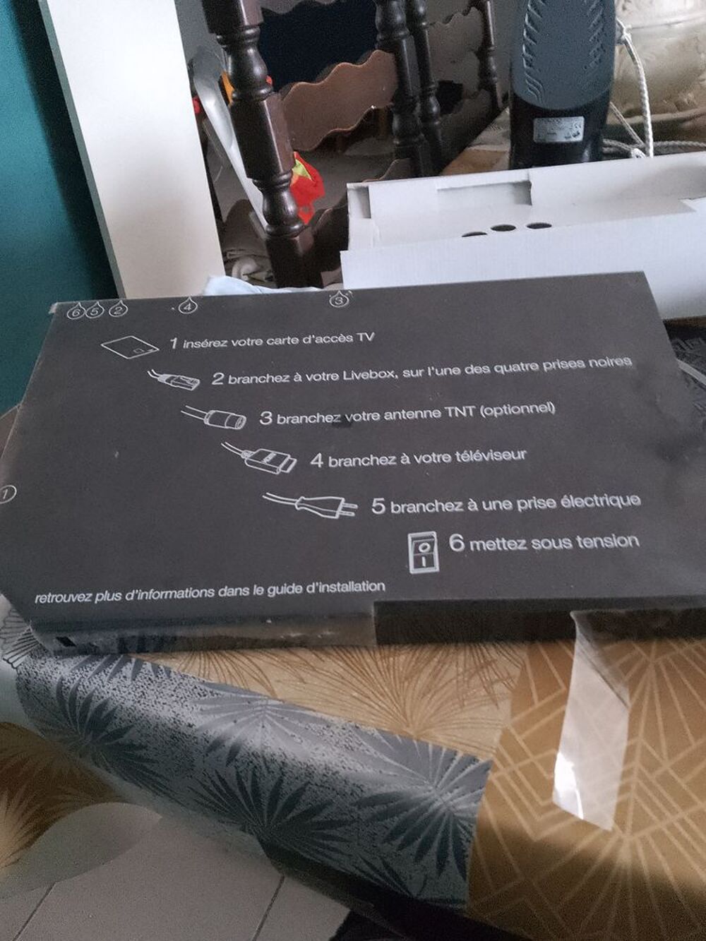 D&eacute;codeur orange avec modem Téléphones et tablettes