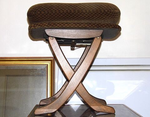 Ottoman repose pieds annes 80 chaise tabouret meuble pouf 30 Dunkerque (59)