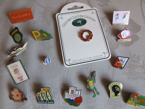 Collection de pin's 20 Le Crès (34)