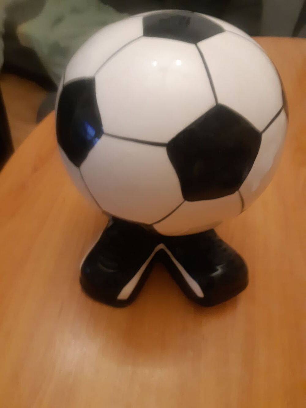 Tirelire ado football occasion Décoration