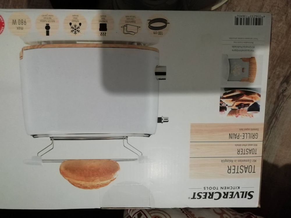 Grille pain toaster neuf Electroménager