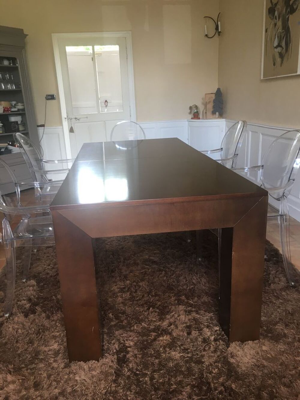 Superbe table &agrave; manger sur-mesure Meubles