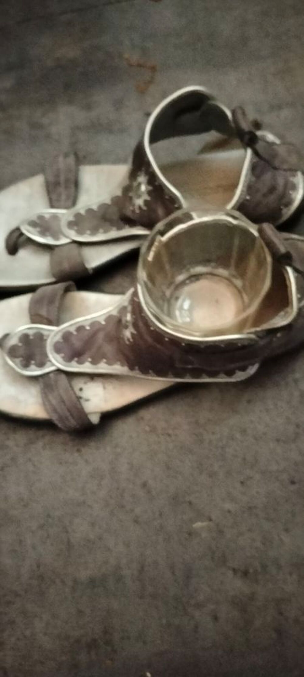 Sandale cuir pataugas pointure 38 tr&egrave;s bon &eacute;tat Chaussures
