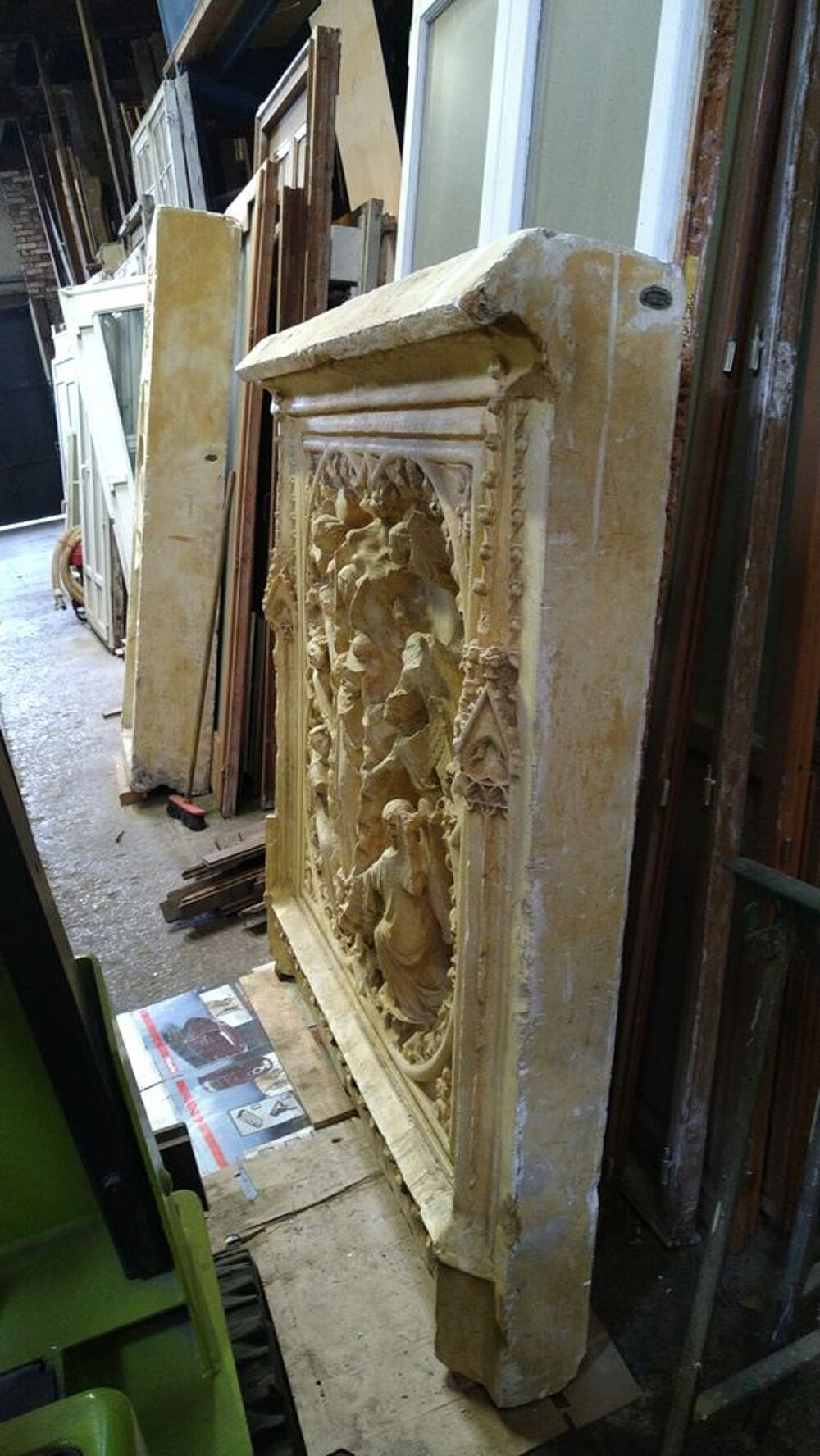 Moulage fa&ccedil;ade de Cath&eacute;drale - Femme et anges Bricolage